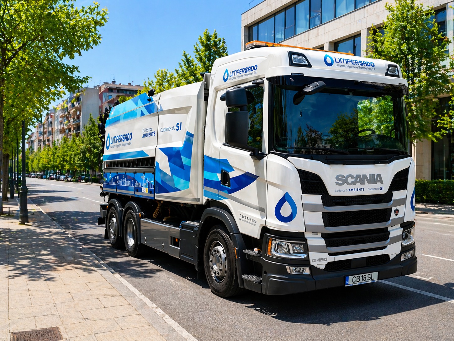 Camião Limpersado Scania